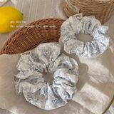  Scrunchie Hoa Xanh Vintage 