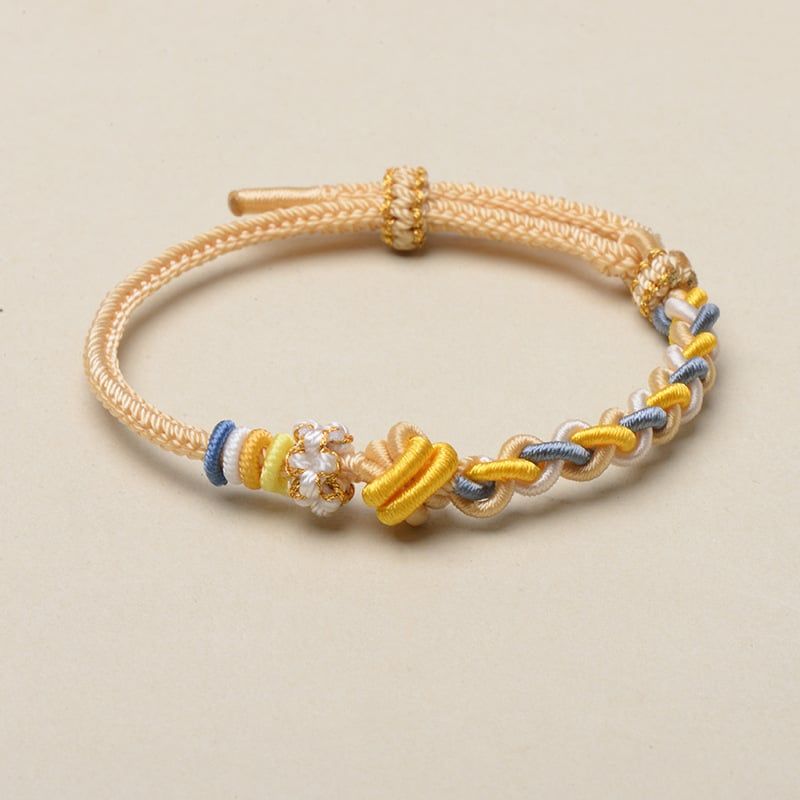  Vòng Tay Bện Dây Pastel 