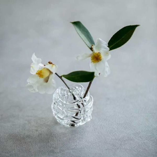  Bát Thủy Tinh & Cầu Lưới Cắm Hoa 