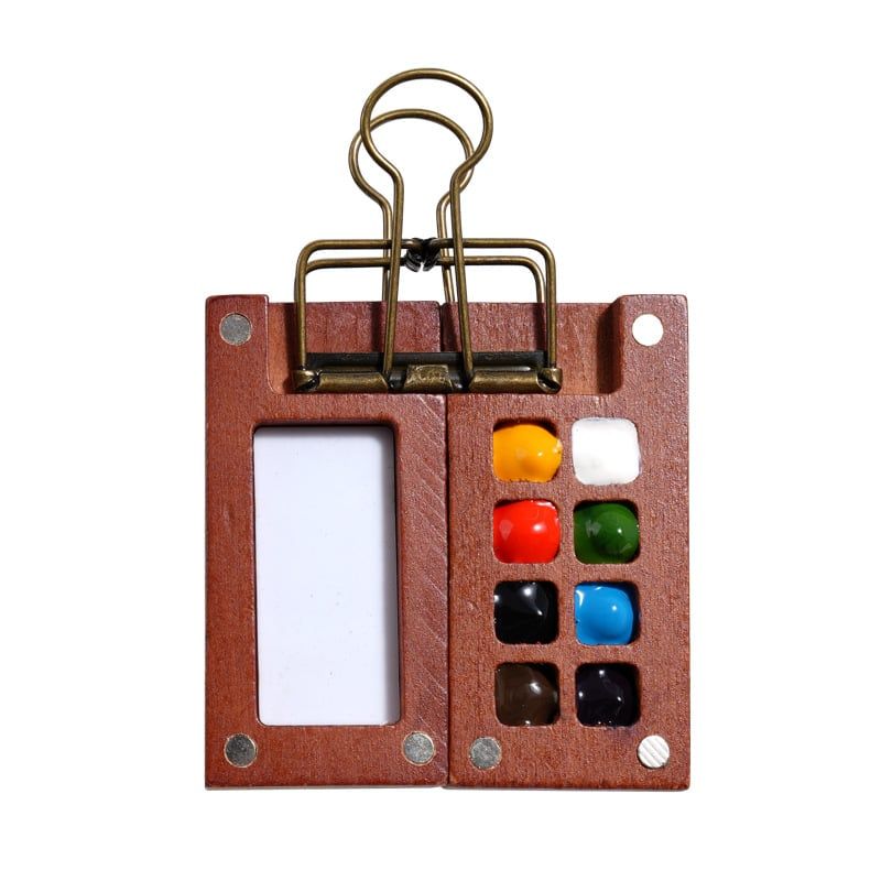  Hộp Sơn Nước Mini Cầm Tay 