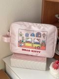  Túi Cá Nhân Satin Hello Kitty 