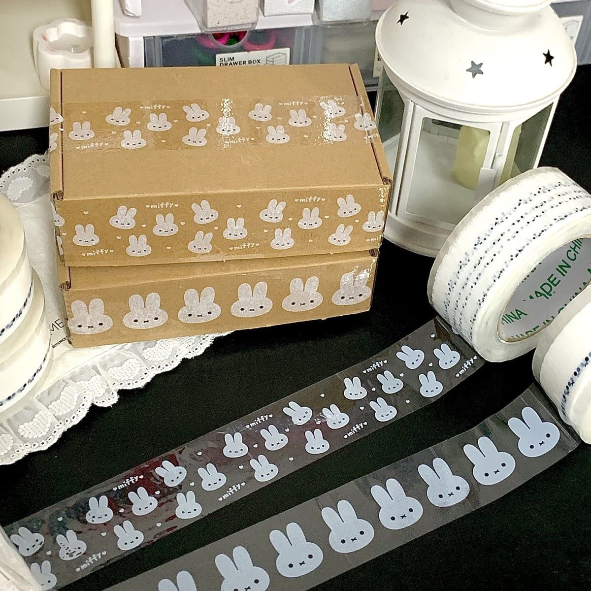  BST Băng Dính, Miếng Dán Miffy Dễ Thương 