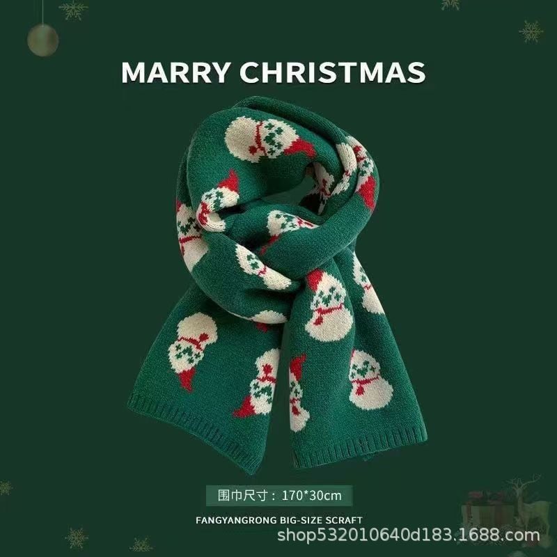  Khăn Quàng Cổ Hoạ Tiết Giáng Sinh 