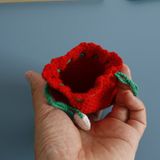  Túi Rút Len Móc Giáng Sinh 