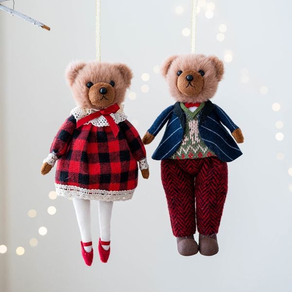  Treo Trang Trí Couple Bear 