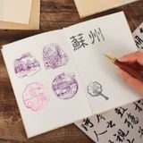  Sổ Tay Họa Tiết Hoa Mùa Xuân 