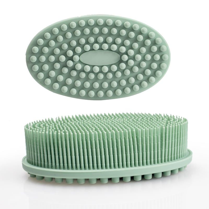  Bàn Chải Tắm Silicone 
