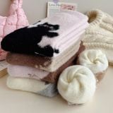  Tất Lông Mềm Fluffy Bear 