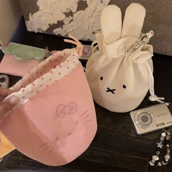  Túi Dây Rút Miffy Cầm Tay Dễ Thương 