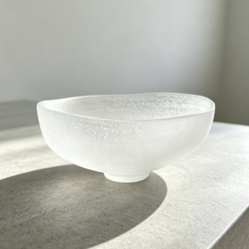  Bát Chawan Thuỷ Tinh Pha Lê 
