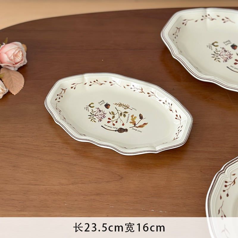  Bát, Đĩa Pine Cone 