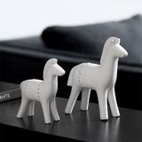  Ngựa Gốm Trắng 