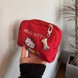  Túi Đựng Đồ Make Up Và Móc Khóa Hình Hello Kitty 