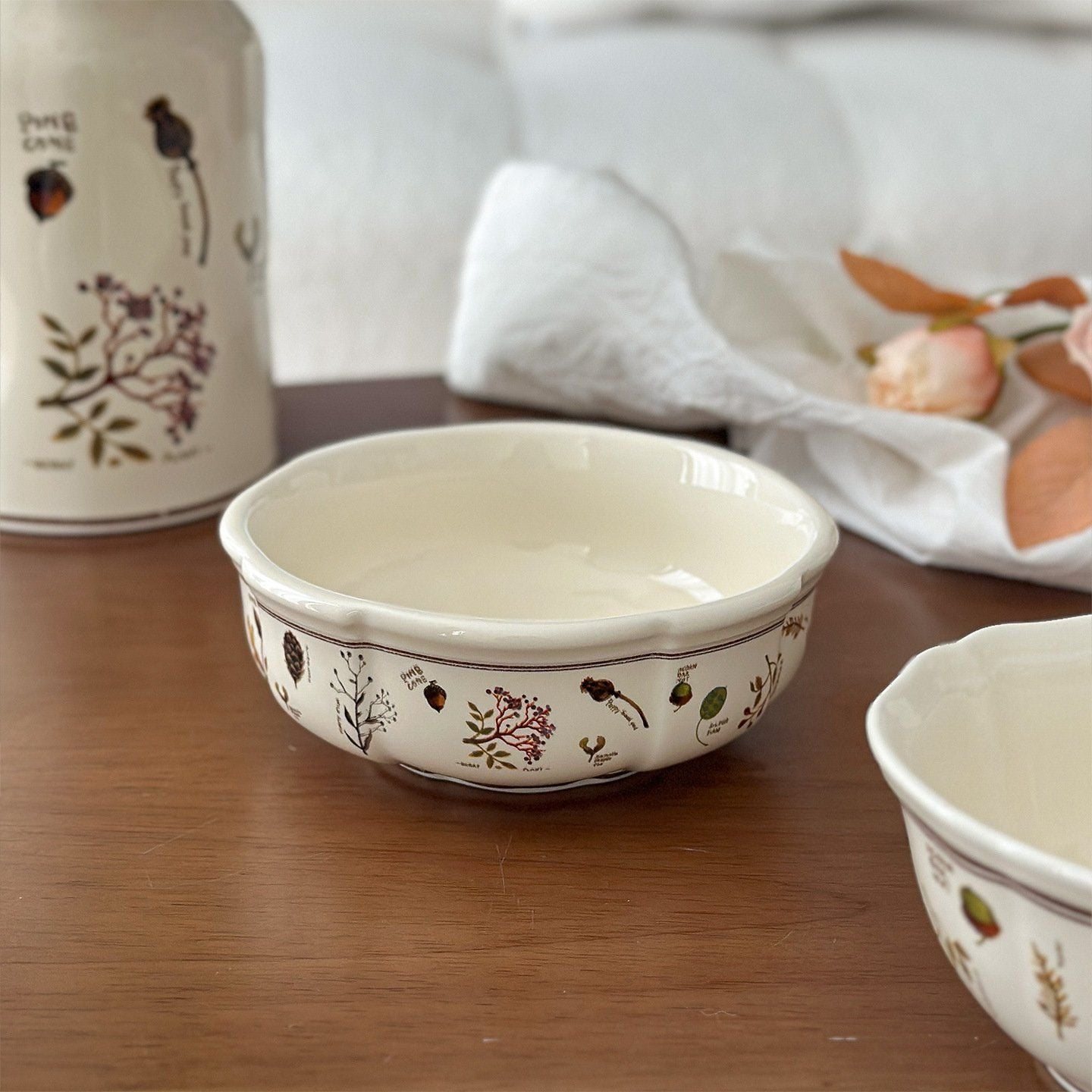  Bát, Đĩa Pine Cone 