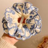  Dây Buộc Tóc Ren Xanh 