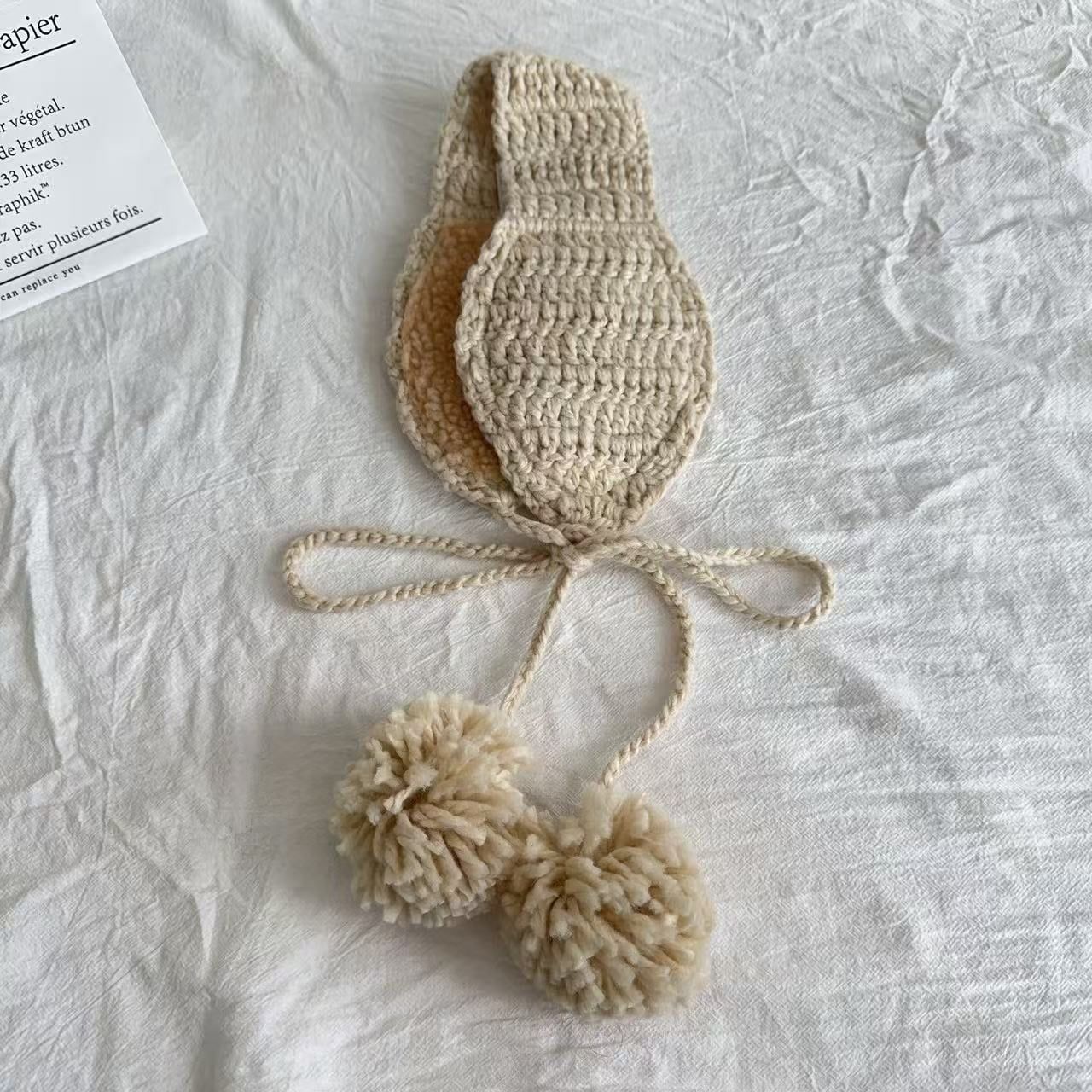  Băng Đô Len Lót Lông Cừu 