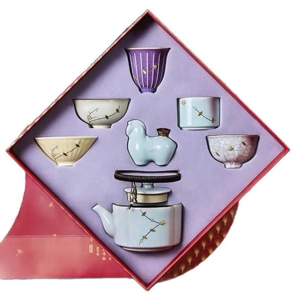  Bộ Trà Cụ Ngũ Đại Danh Diêu 