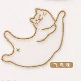  Bookmark Vải Mèo Lười Đáng Yêu 