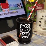  Cốc Thủy Tinh Hello Kitty Trắng 