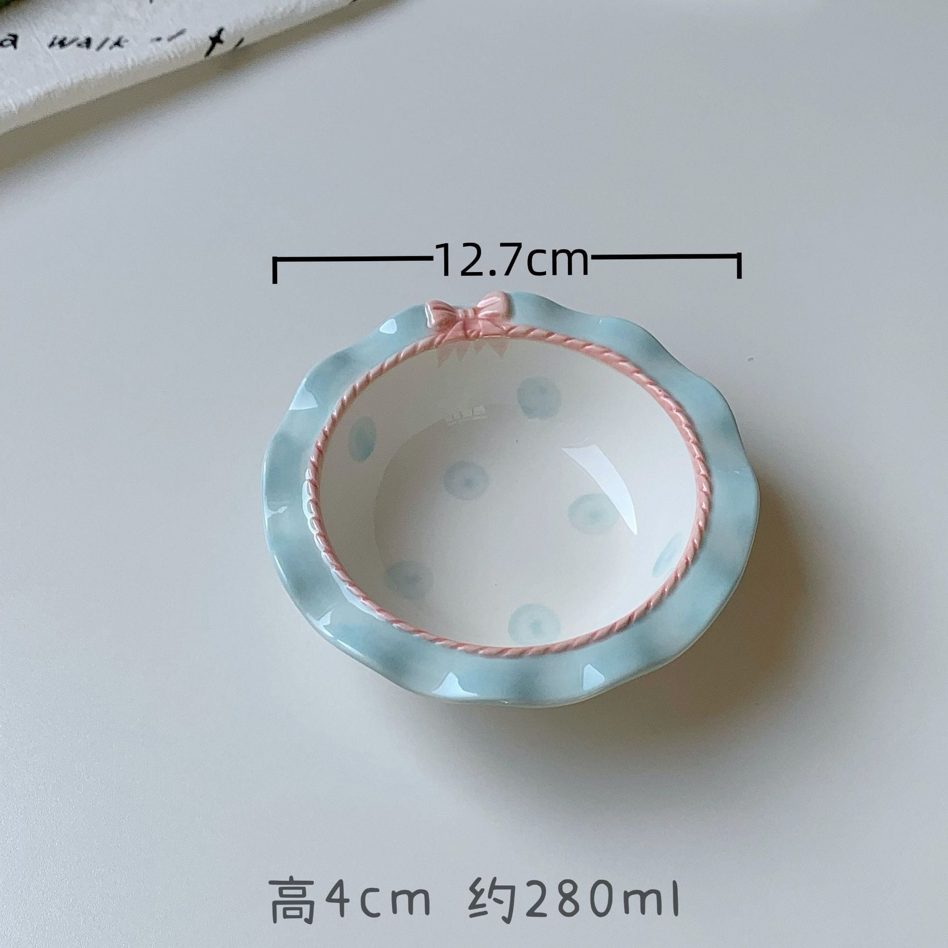  Bát Nơ Chấm Bi Pastel 