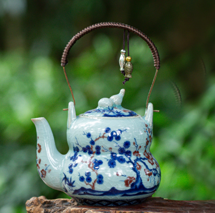  Ấm Trà Phúc Lộc Hoa Lam 