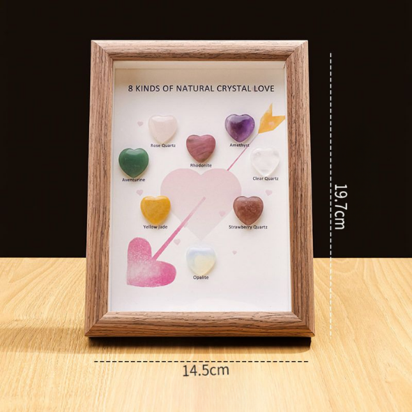  Crystal Healing Frame Set - Khung Trưng Bày Đá Năng Lượng 