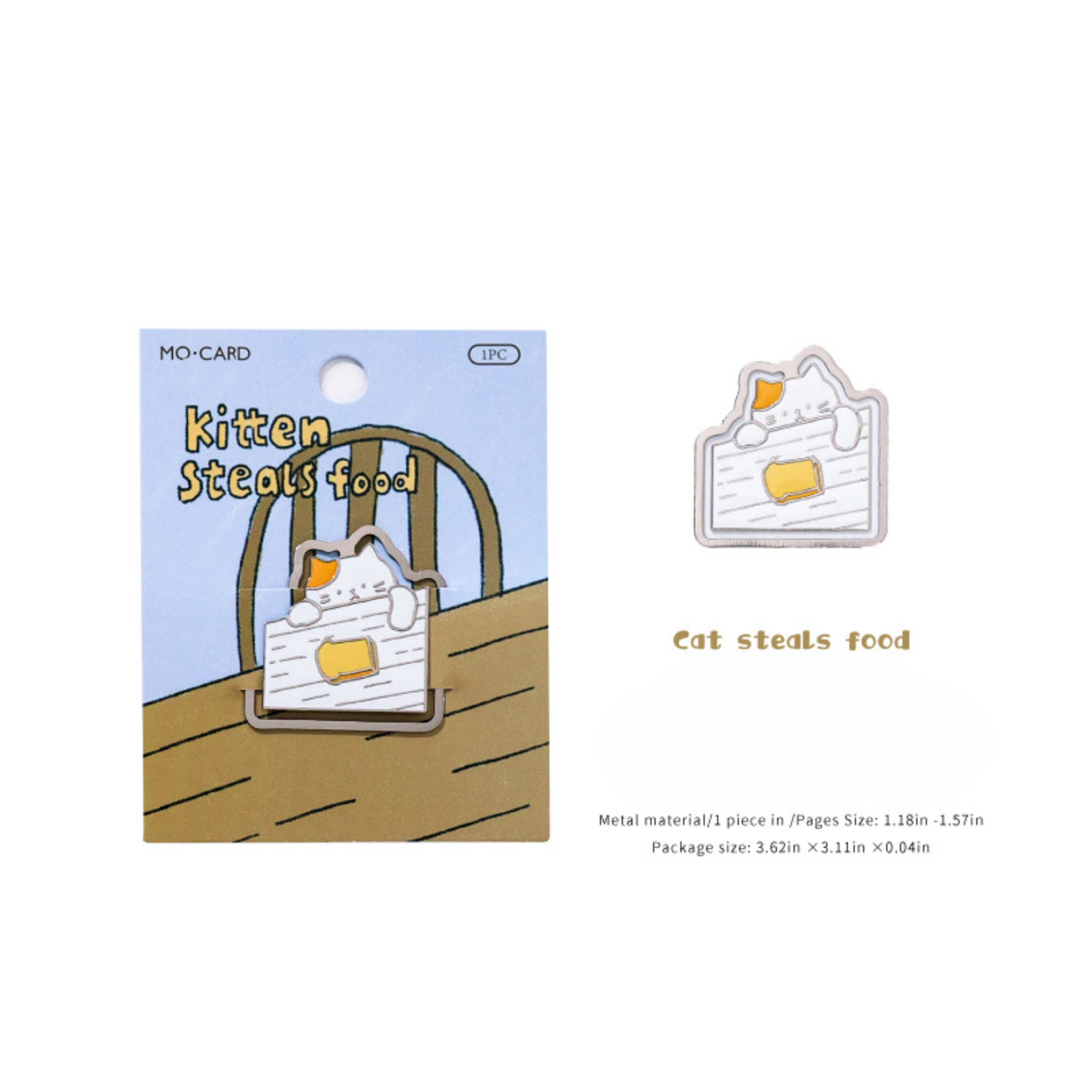  Bookmark Kim Loại Mèo 