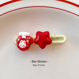  Kẹp Tóc Giáng Sinh Charm Đôi 