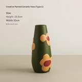  Bình Hoa Gốm Painting 