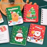  Sổ Gáy Xoắn Giáng Sinh A7 