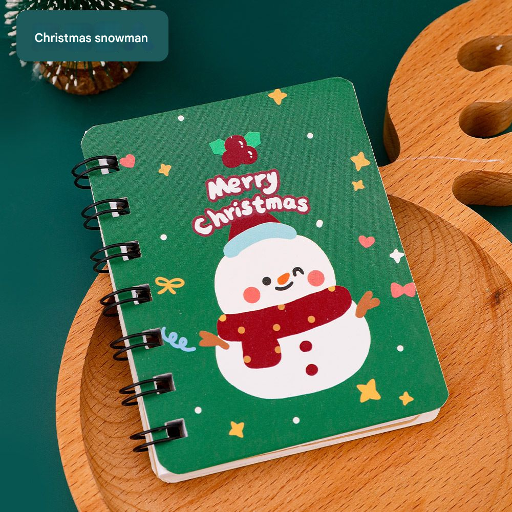  Sổ Gáy Xoắn Giáng Sinh A7 