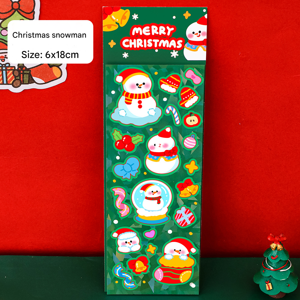  Sticker Merry Christmas 