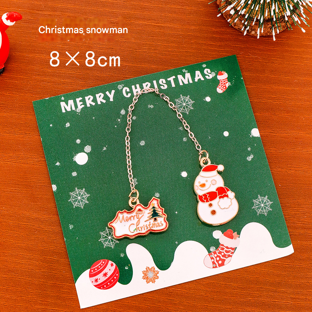  Bookmark Kim Loại Chủ Đề Giáng Sinh 