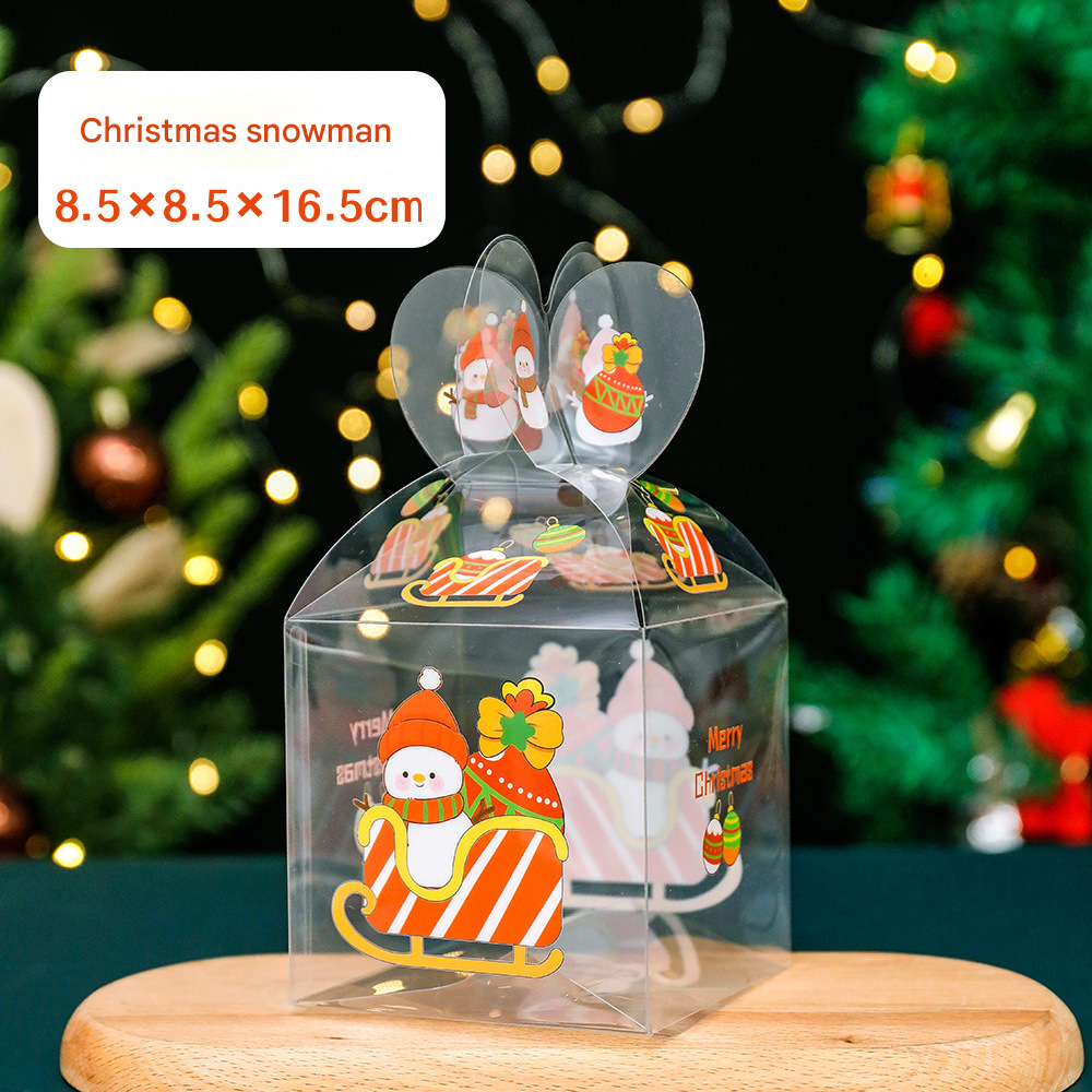  Hộp Quà Giáng Sinh Trong Suốt 