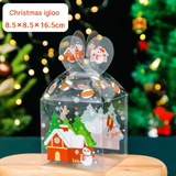  Hộp Quà Giáng Sinh Trong Suốt 