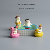  Set Tượng Mèo Mini 
