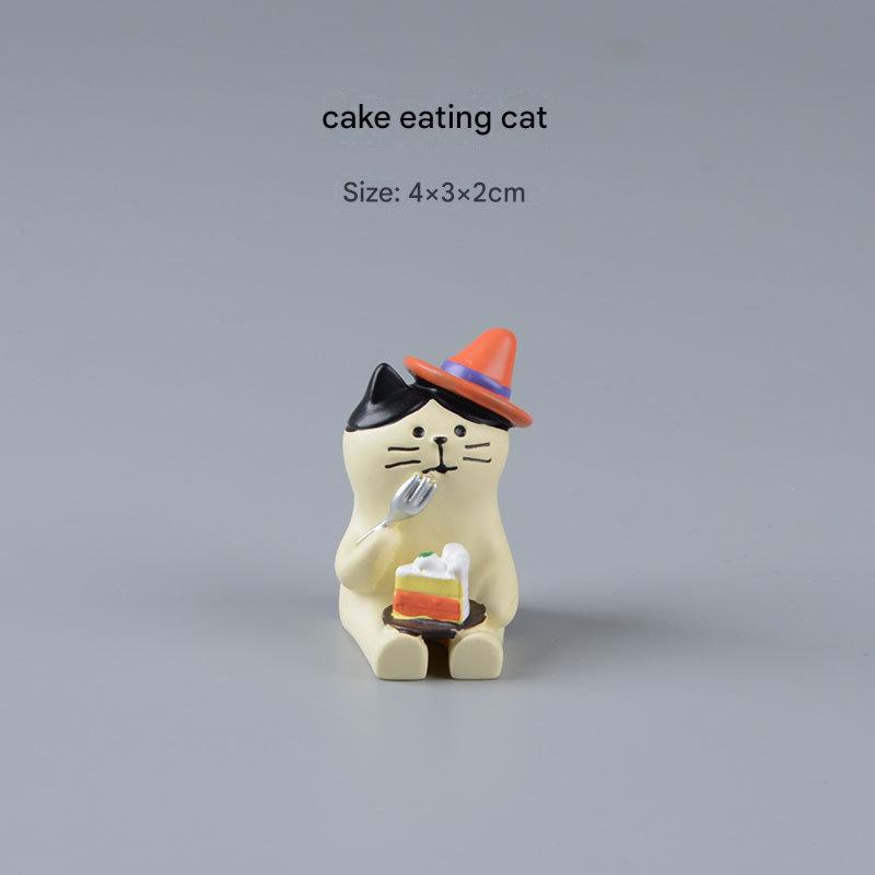  Set Tượng Mèo Mini 