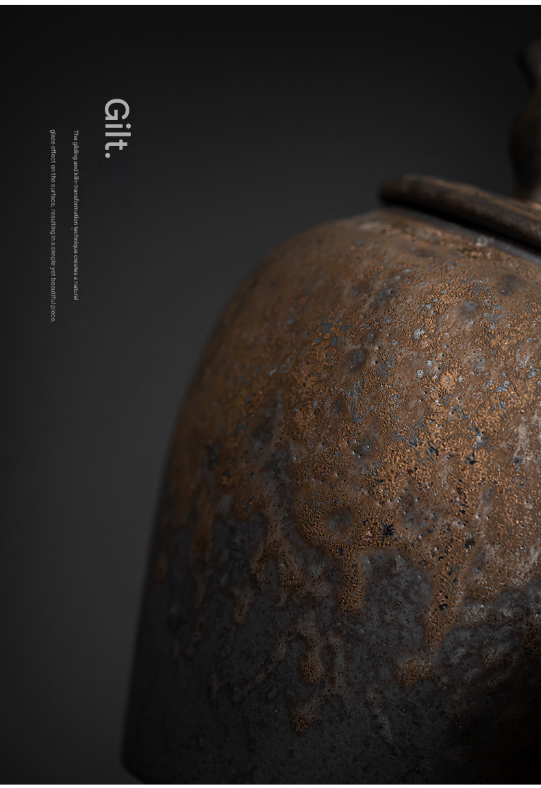  Hũ Đựng Trà Mạ Vàng Mã Đáo Thành Công 