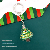  Móc Khóa Cây Thông Acrylic 