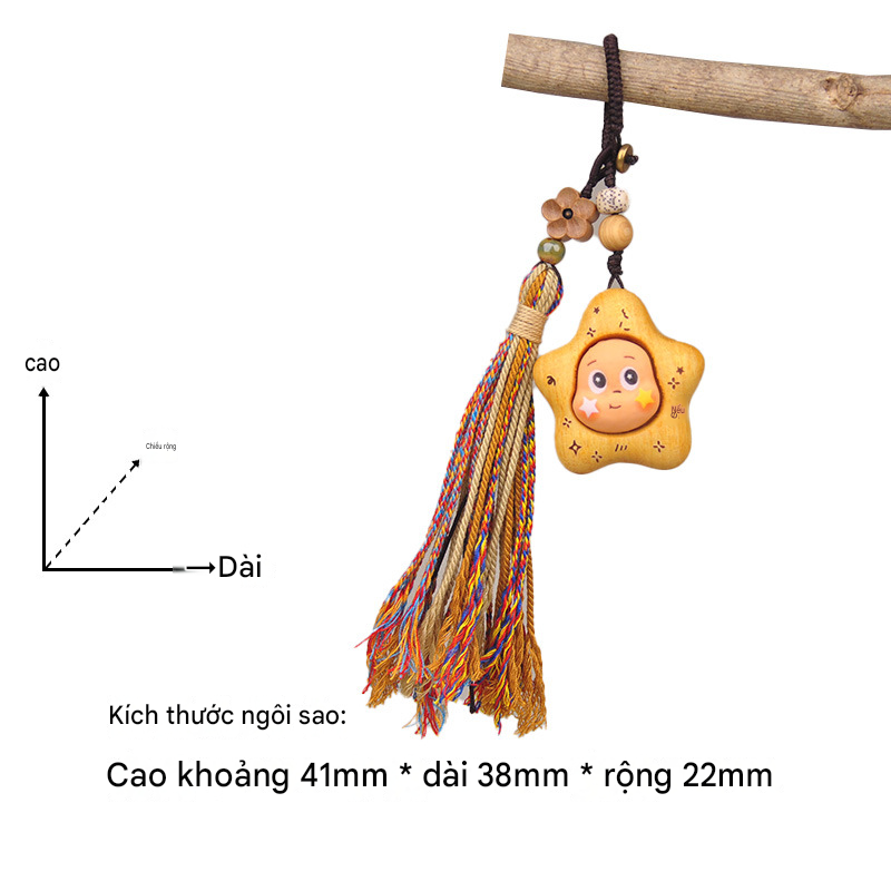 Móc Khóa Gỗ Twinkle Twinkle 