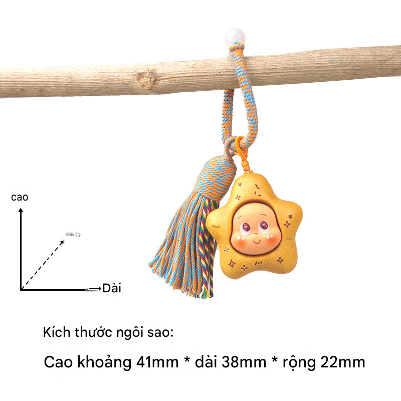  Móc Khóa Gỗ Twinkle Twinkle 