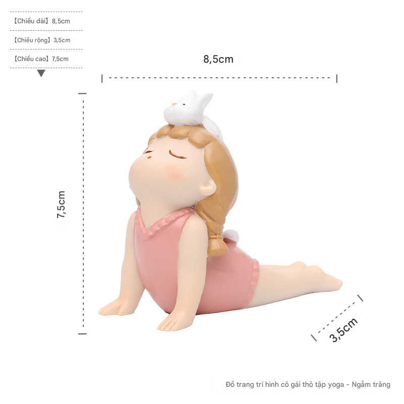  Tượng Cô Gái Yoga 