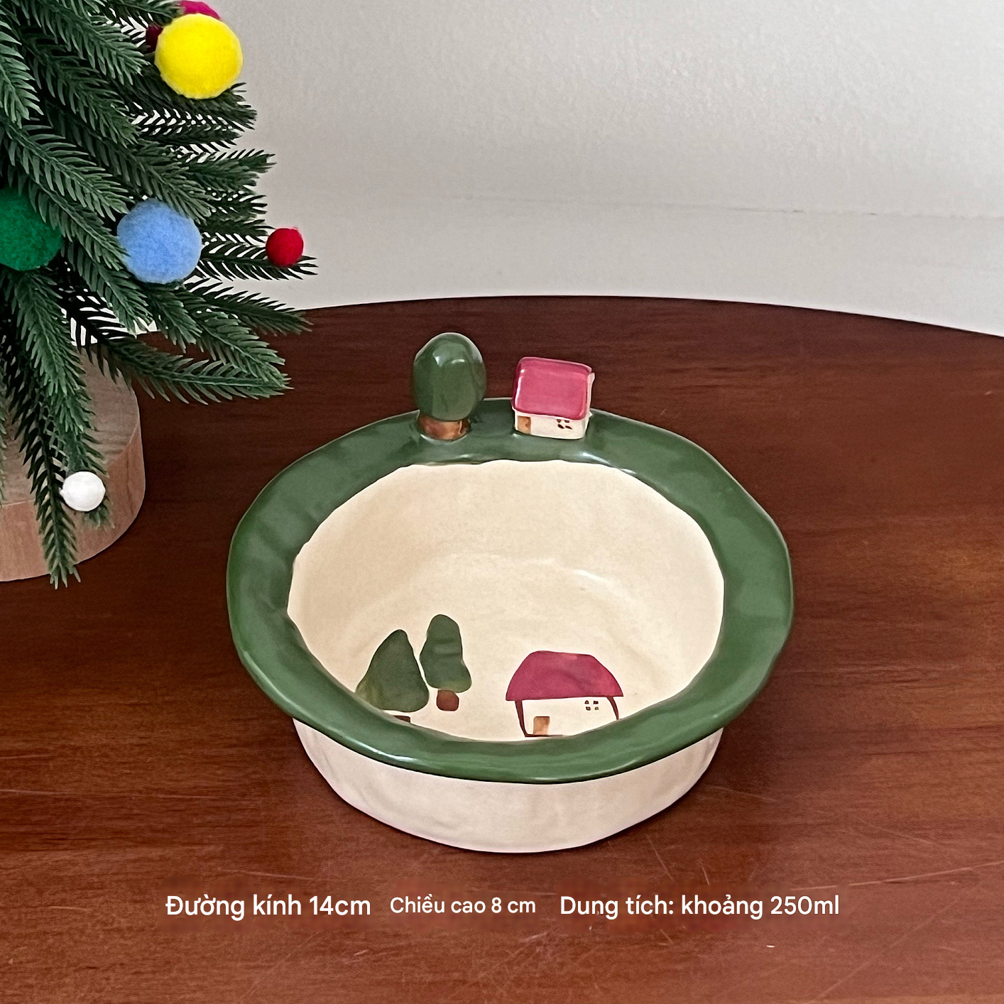  Bát Gốm Little Forest 