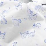  Khăn Trải Bàn Mèo Xanh 