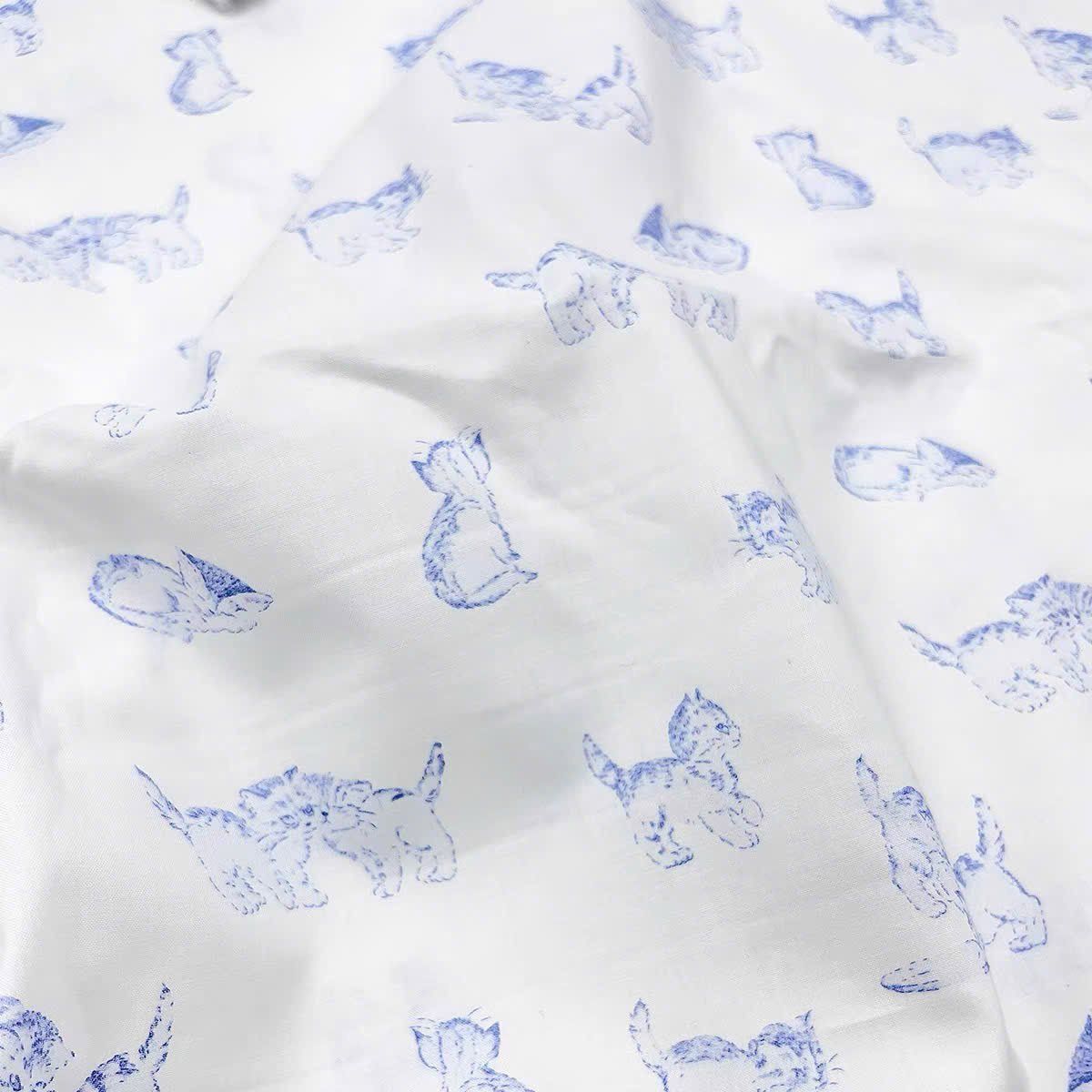  Khăn Trải Bàn Mèo Xanh 