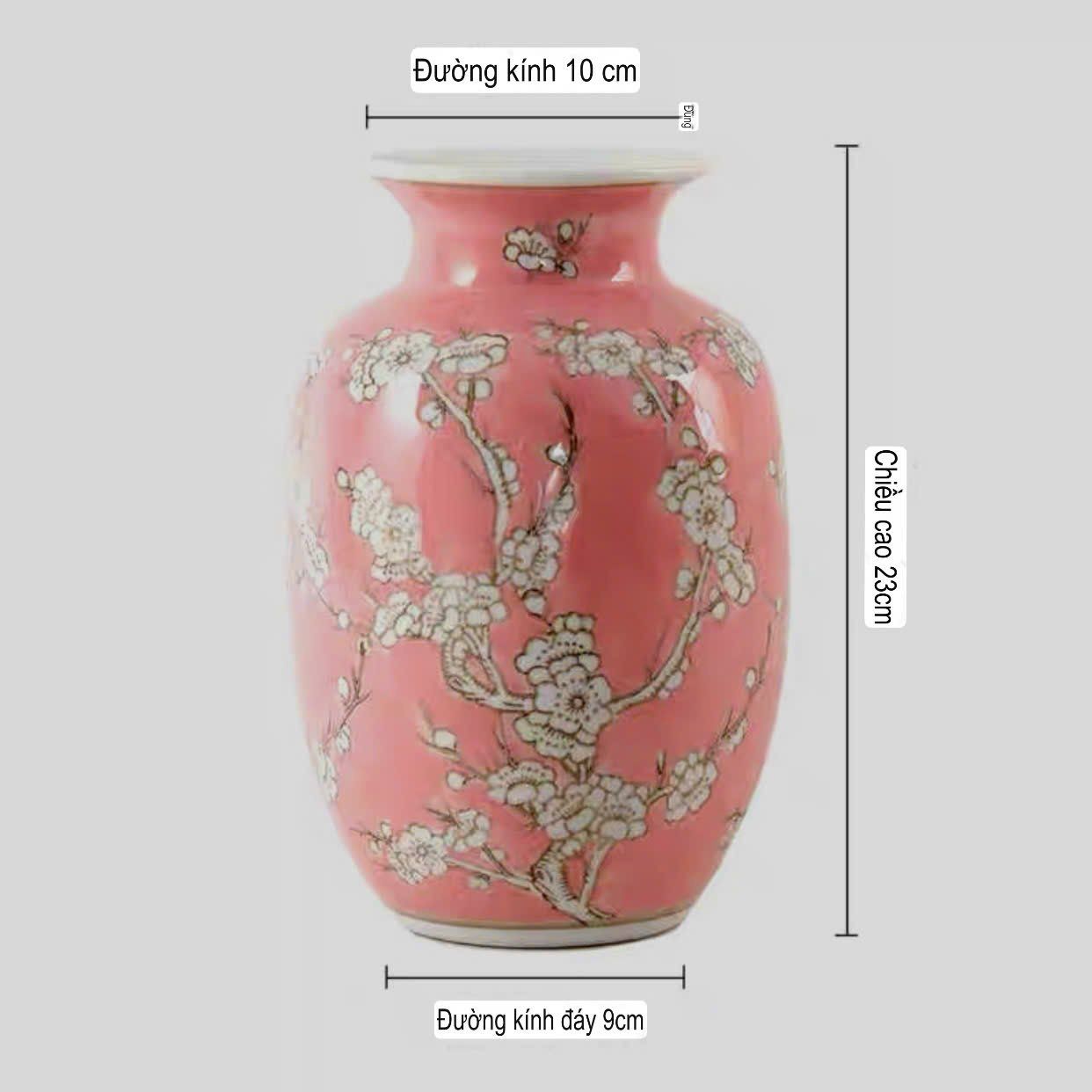  Bình Hoa Tuyết Mai Xuân 