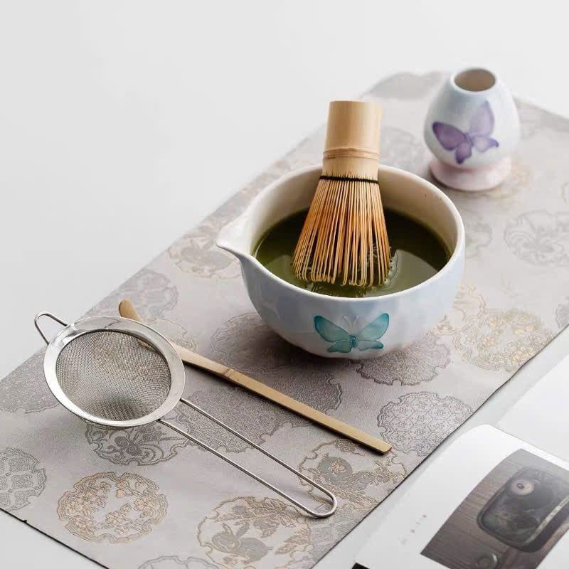  Set Pha Matcha Blooming Butterfly 