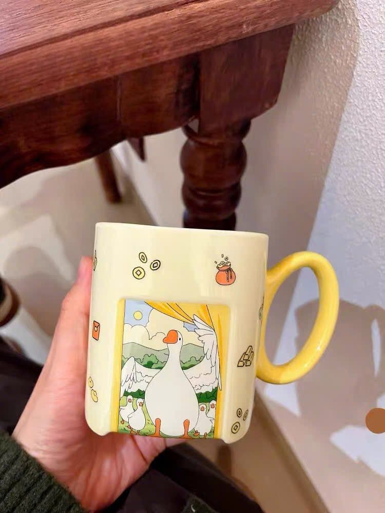  Cốc Vịt Cửa Sổ 