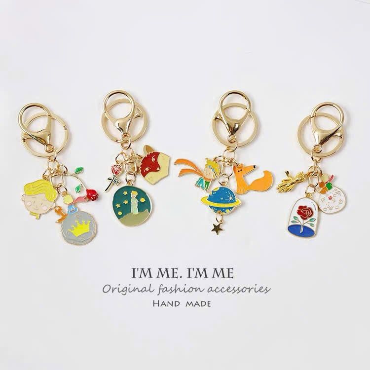  Móc Khóa Kim Loại Hoàng Tử Bé (Deluxe) 