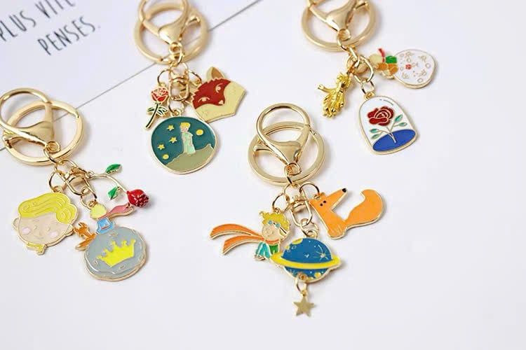  Móc Khóa Kim Loại Hoàng Tử Bé (Deluxe) 